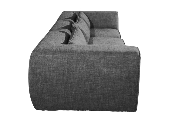 Прямой диван серый Jacklin Прямой диван серый Jacklin